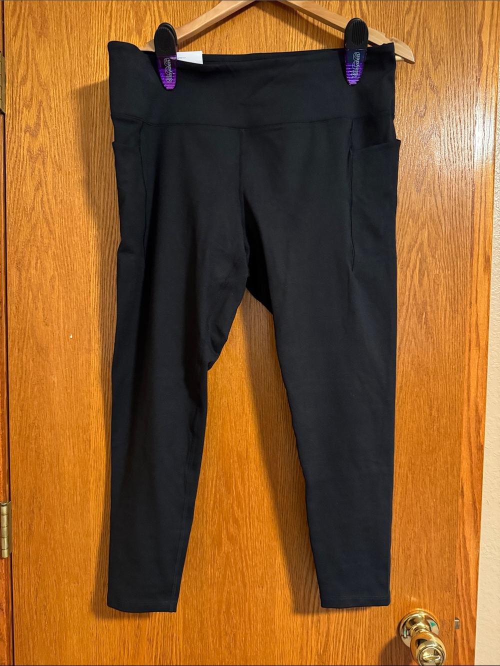 Danskin Black High-Rise Pocket Leggings